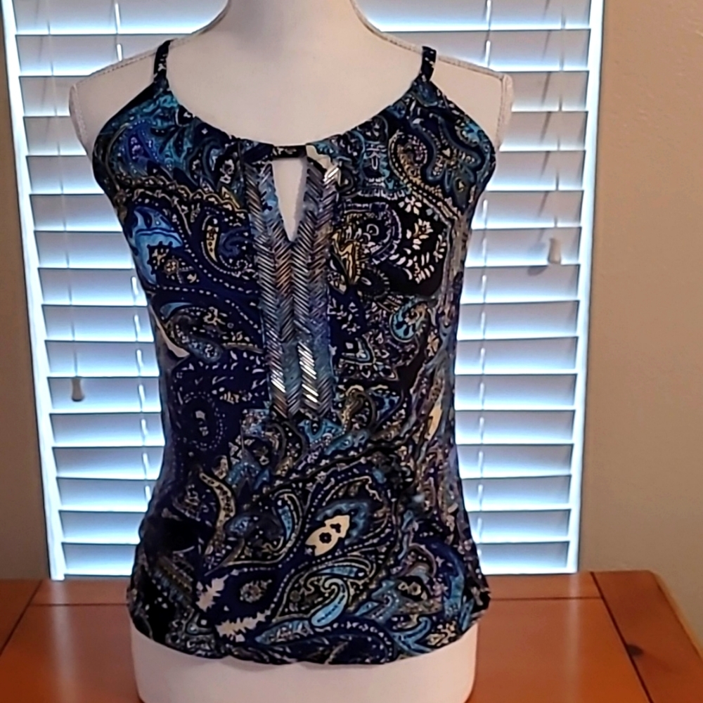 INC Embellished Tank Blouse